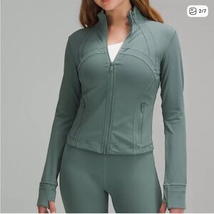 lululemon athletica Crater Blue Define Jacket and Align Yoga Pants